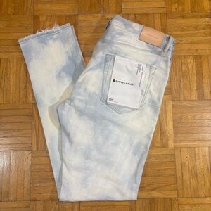Purple Brand Tie-Dye Jeans